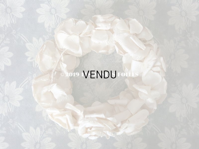 画像3: アンティーク 薔薇のヘッドリース アイボリー ティアラ