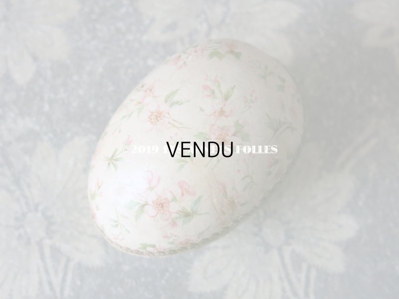 画像4: アンティーク とても小さなパックの卵 チョコレートの紙箱 薔薇模様 - SUCHARD -