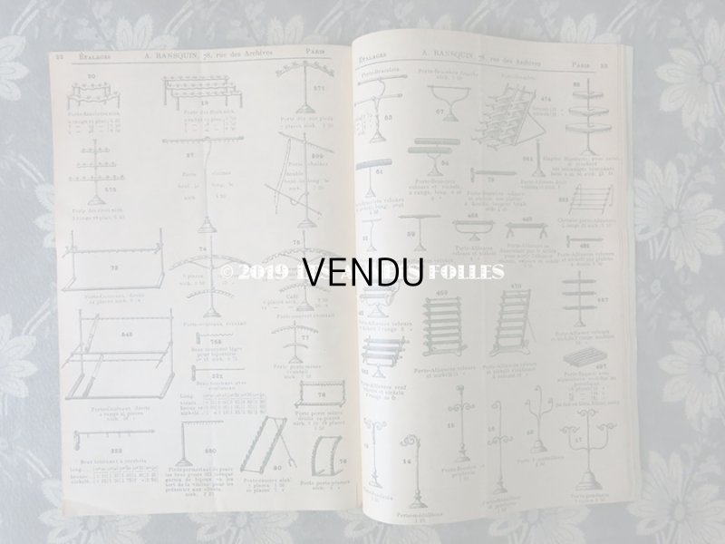 画像6: アンティーク ジュエラー用 什器のカタログ 　- A.RANSQUIN Succr. -