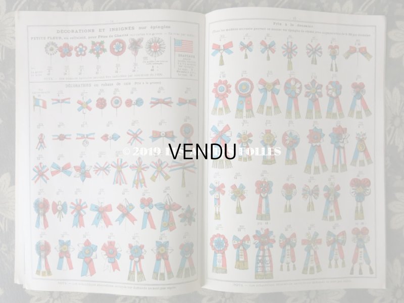 画像9: 1918年 アンティーク 国旗 & ジャンヌダルクのカタログ CATALOGUE DE LA VICTOIRE N 59 - MAURICE NICOLAS -