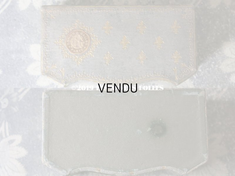 画像3: アンティーク パフュームボックス 百合の紋章  - ROGER & GALLET PARIS -