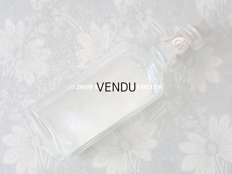 画像3:  アンティーク 菫のパフュームボトル VINAIGRE ANTISEPTIQUE A LA VIOLETTE - GELLE FRERES PARIS -