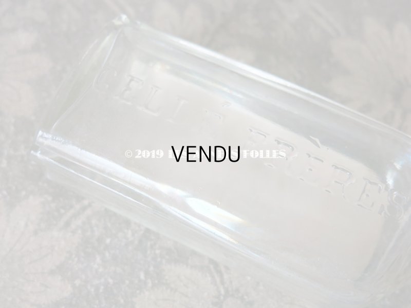 画像6:  アンティーク 菫のパフュームボトル VINAIGRE ANTISEPTIQUE A LA VIOLETTE - GELLE FRERES PARIS -