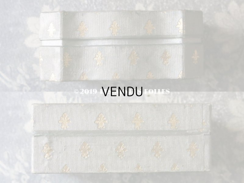 画像4: アンティーク パフュームボックス 百合の紋章  - ROGER & GALLET PARIS -