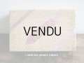 1900年代 アンティーク ビーズ入り木箱 淡いピンクの小さな薔薇模様  PERLES 子供用玩具