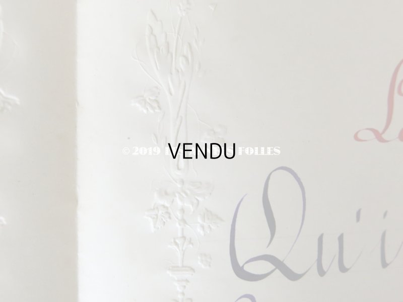 画像11: 1901年 アンティーク カリグラフィーのノート CAHIER