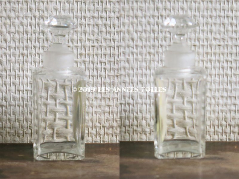 画像8: アンティーク バカラ社 クリスタル製 パフュームボトル & ボックス LA ROSE FRANCE - HOUBIGANT PARIS -