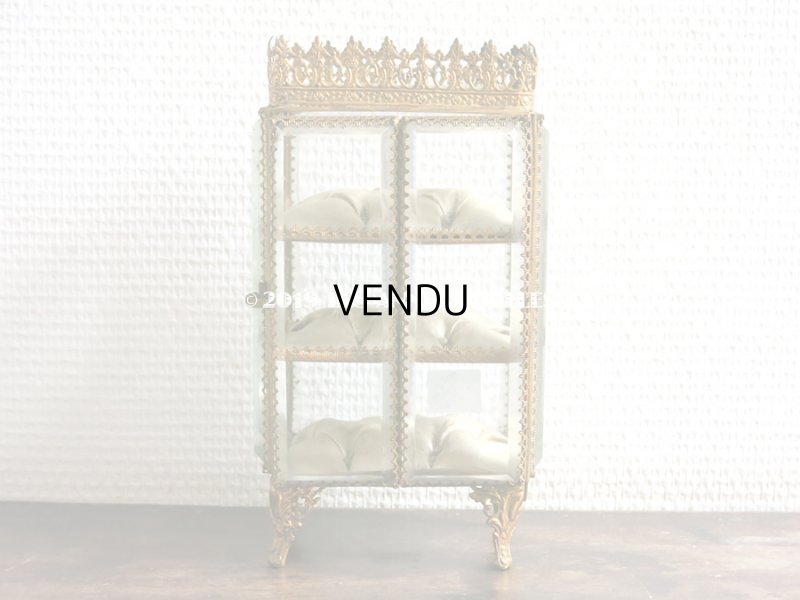 画像4: アンティーク 3段のシルク製クッションのジュエリーケース