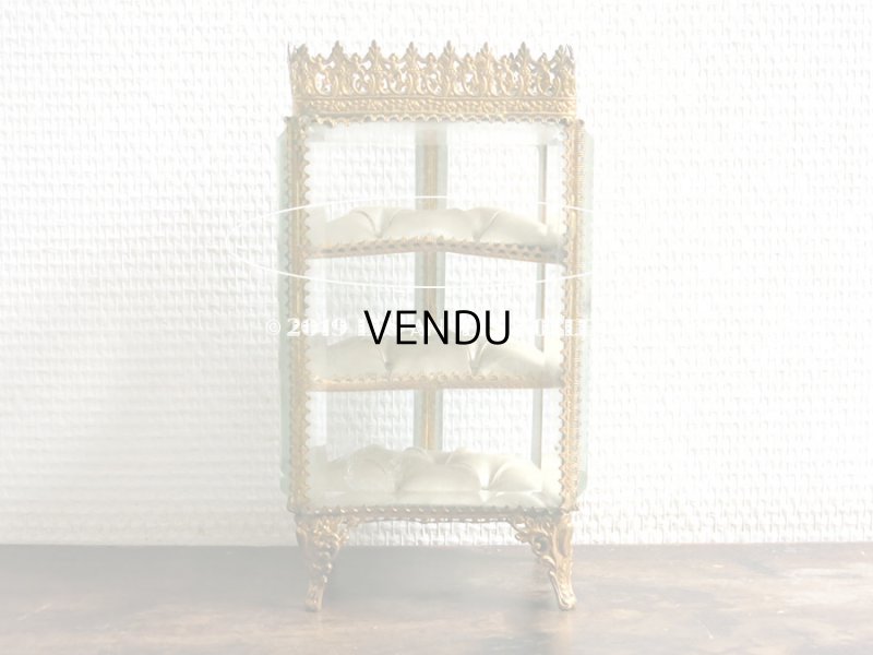 画像5: アンティーク 3段のシルク製クッションのジュエリーケース