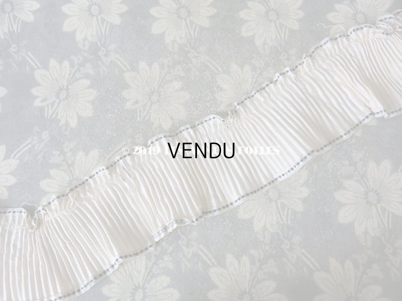 画像4: 1900年代 アンティーク  シルク製 プリーツ ドレスの裾  