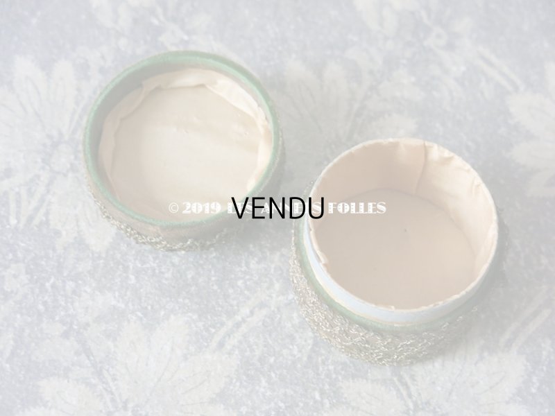 画像6: 19世紀末 アンティーク ロココトリム付 小さなパウダーボックス (18)