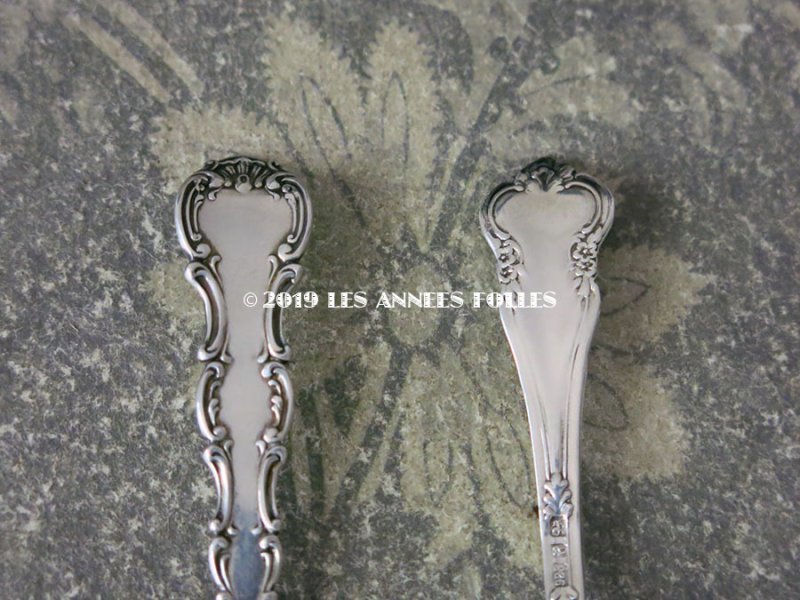 画像4: 1897年 アンティーク  シルバー製 (925）  カトラリーセット イニシャル【A】 (28)