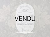 アンティーク パフュームラベル EAU DE LAVANDE - E.FRANCOIS & CHORIER PARIS -
