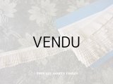 【クリスマスセール2019対象外】アンティーク  プリーツリボン 2.4cm幅 生成り色 50cm