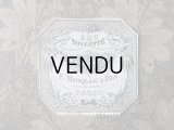 アンティーク パフュームラベル EAU DE TOILETTE - F.MOREAU & FILS LYON -