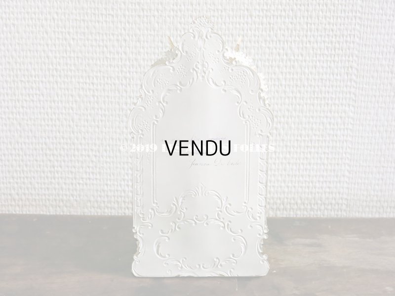 画像5: アンティーク  初聖体の立体カニヴェ コミュ二オンの少女 天使＆鈴蘭＆勿忘草 ポップアップ クロモ