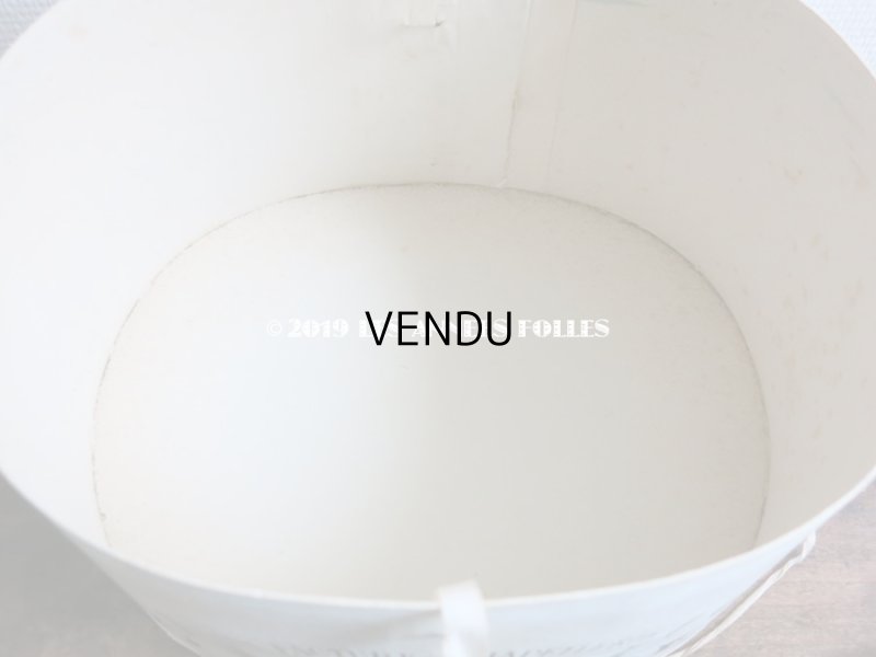 画像12: 【クリスマスセール2019対象外】 アンティーク ハットボックス シルクハット入り - G.BEVIERE TOURS -