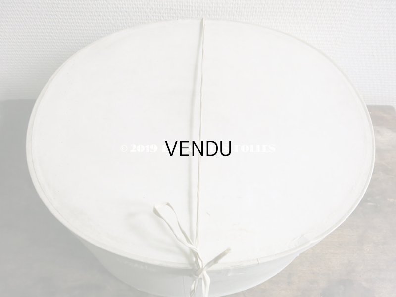 画像6: 【クリスマスセール2019対象外】 アンティーク ハットボックス M - GELOT -