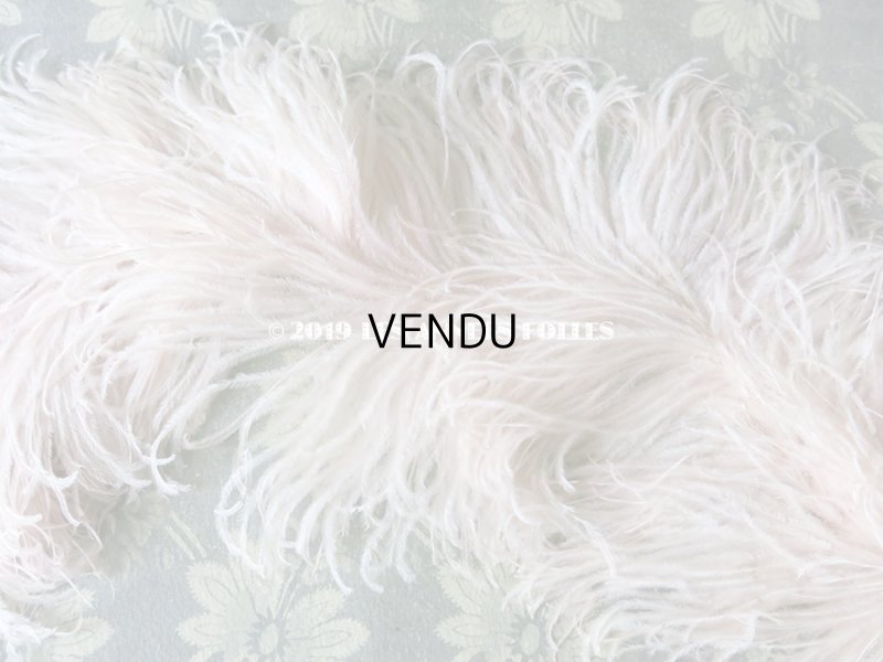 画像5: 【クリスマスセール2019対象外】　19世紀末 アンティーク フェザー パウダーピンク