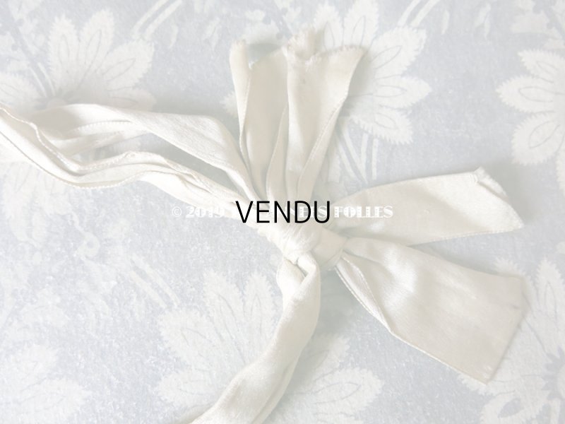 画像11: 【クリスマスセール2019対象外】 19世紀 アンティーク オモニエール シルク製 ピンクの薔薇模様のほくし織