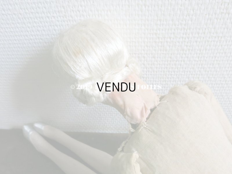 画像9: 1920年代 アンティーク ソファドール 未使用 タグ付 ドレス無し