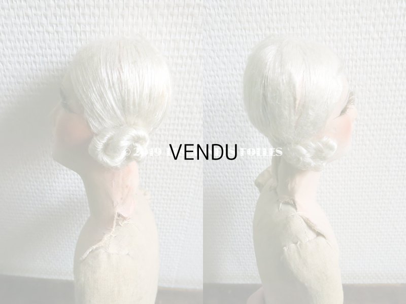 画像10: 1920年代 アンティーク ソファドール 未使用 タグ付 ドレス無し