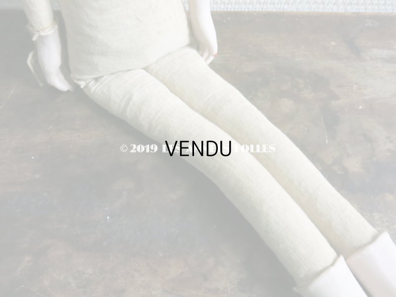 画像6: 1920年代 アンティーク ソファドール 未使用 タグ付 ドレス無し