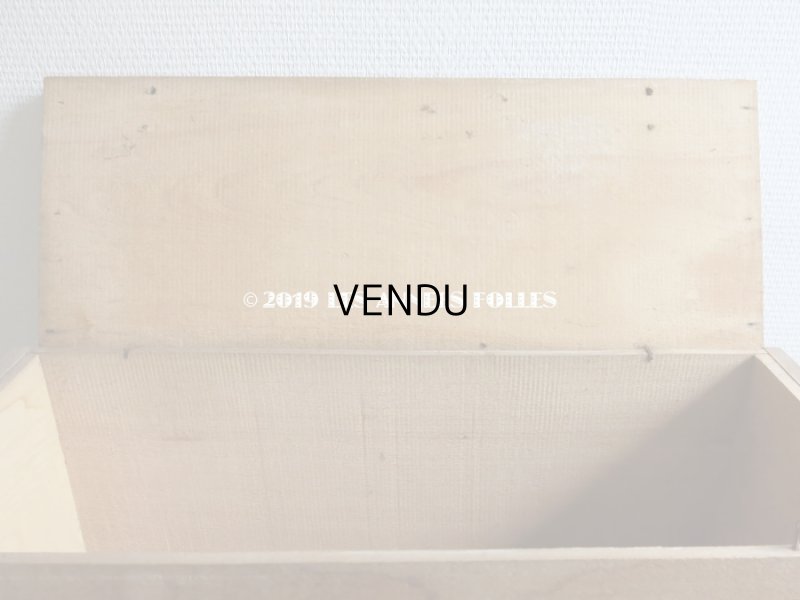 画像5: 【クリスマスセール2019対象外】 アンティーク チョコレートの運搬用 大きな木箱 LE ROYAL CHOCOLAT - LAVRIL&Cie -