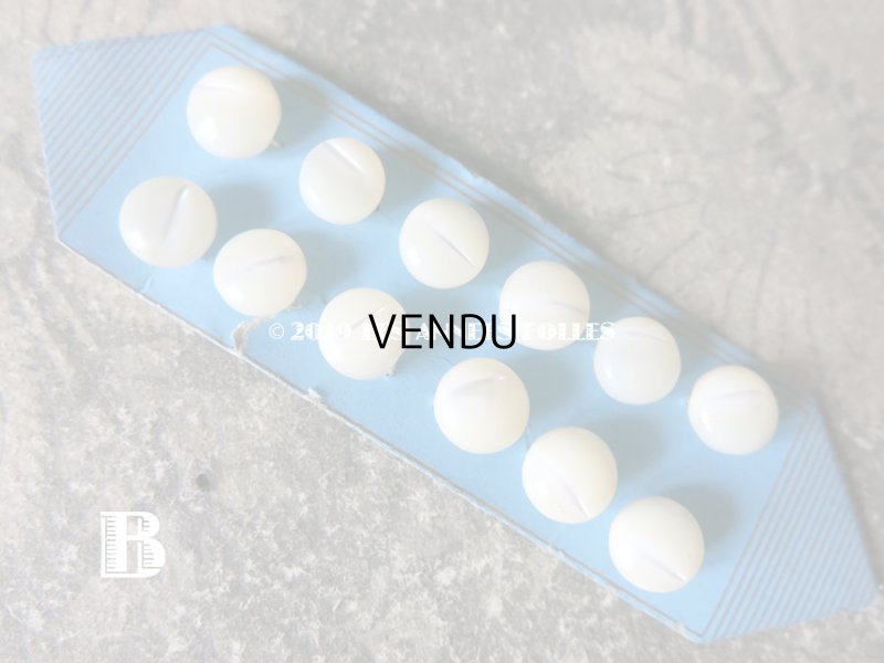 画像4: 【クリスマスセール2019対象外】 アンティーク ドール用 丸ボタン 6〜6.5mm & 7〜7.5mm マザーオブパール製 ボタン シェルボタン 12ピース