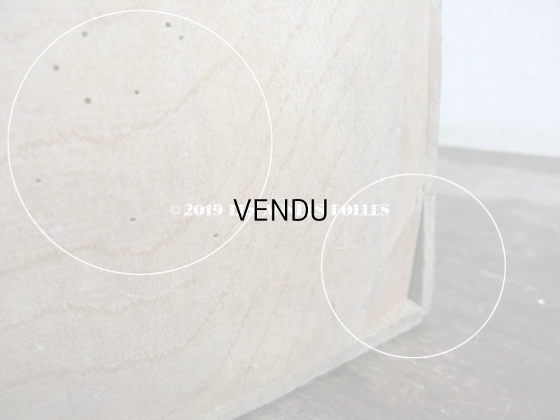 画像7: 【クリスマスセール2019対象外】 アンティーク チョコレートの運搬用 大きな木箱 LE ROYAL CHOCOLAT - LAVRIL&Cie -