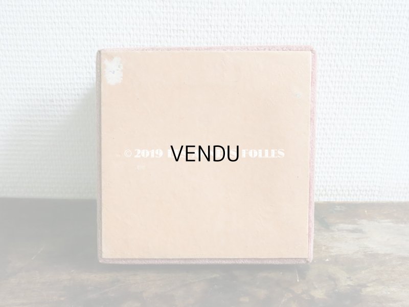 画像5: 1900年代 アンティーク ベルベットの台座 ピンク