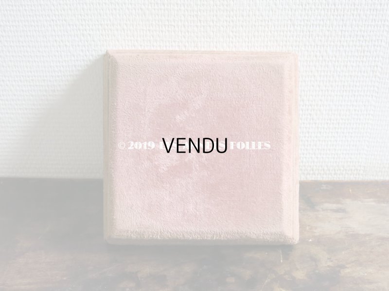 画像4: 1900年代 アンティーク ベルベットの台座 ピンク