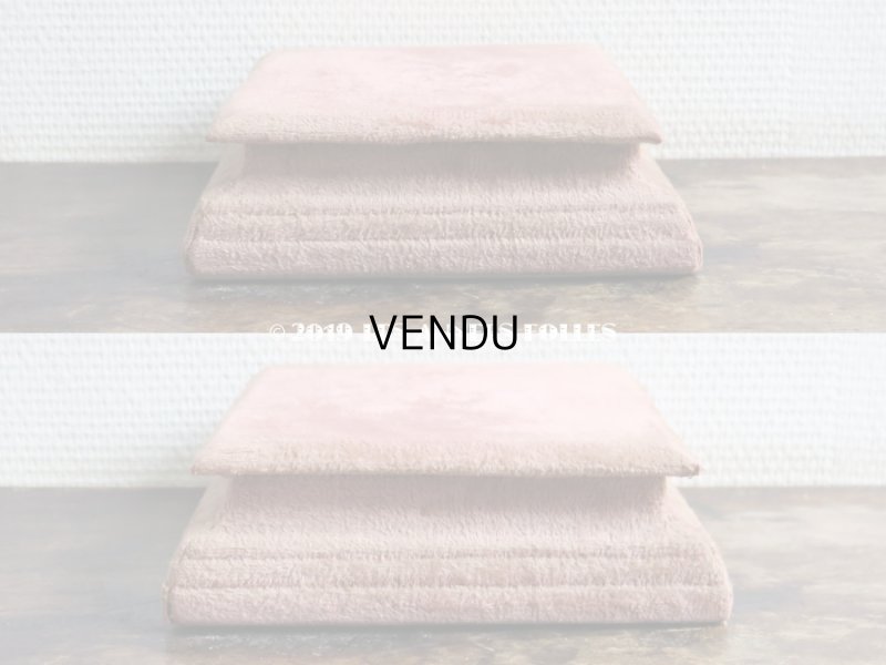 画像6: 1900年代 アンティーク ベルベットの台座 ピンク