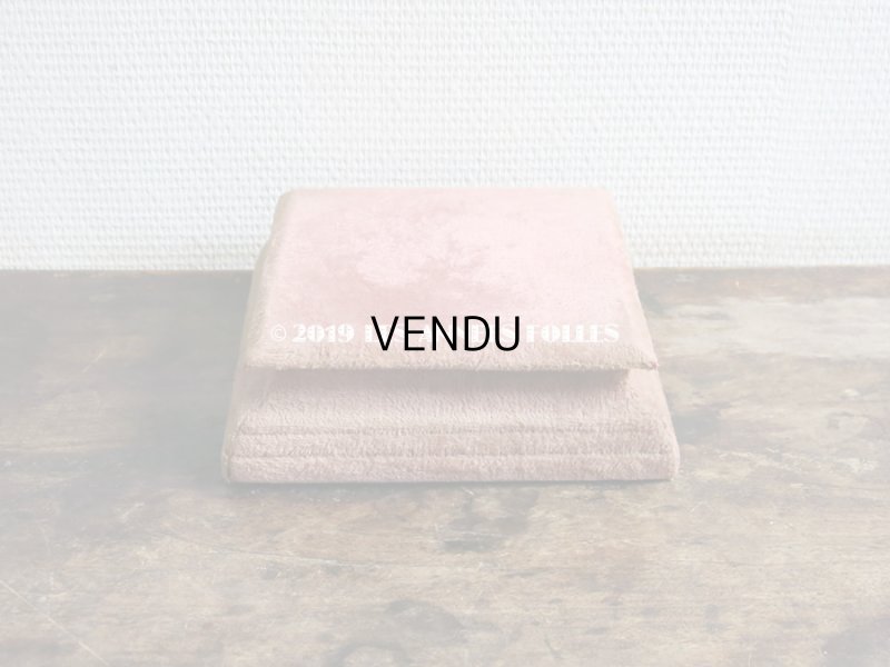 画像3: 1900年代 アンティーク ベルベットの台座 ピンク