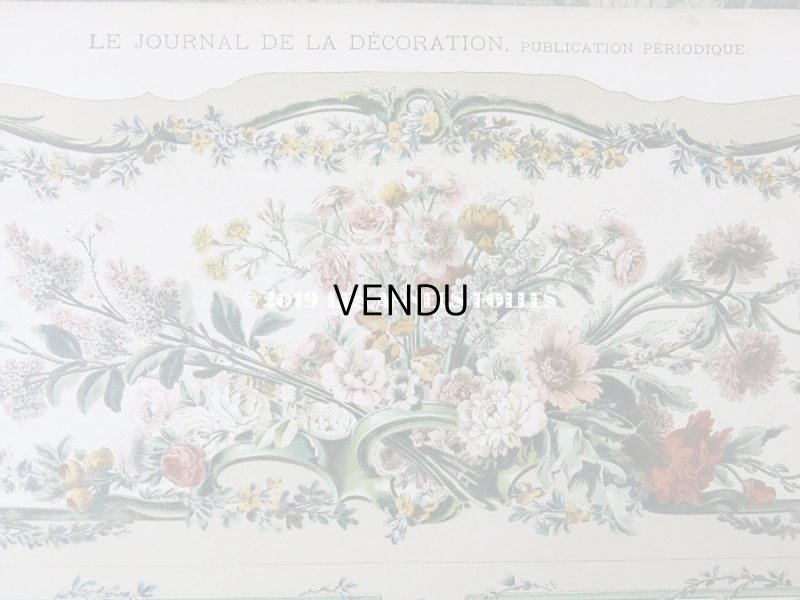画像3: アンティーク 版画  - LE JOURNAL DE LA DECORATION -