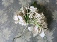 画像3: アンティーク 紫陽花の布花 コサージュ  (3)