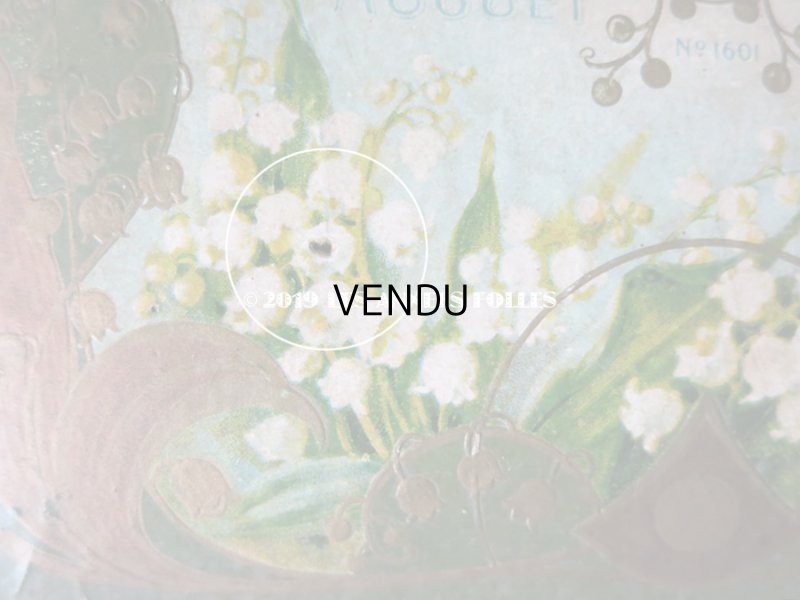 画像10: アンティーク 鈴蘭のソープボックス JAVON MUGUET 