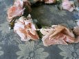 画像8: 19世紀末 アンティーク 淡いピンクの薔薇のヘッドリース ティアラ 