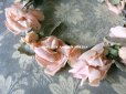 画像6: 19世紀末 アンティーク 淡いピンクの薔薇のヘッドリース ティアラ 