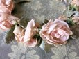 画像5: 19世紀末 アンティーク 淡いピンクの薔薇のヘッドリース ティアラ 