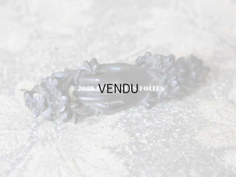 画像3: アンティーク ヴィクトリアン ジュエリー 勿忘草を持つ手のブローチ