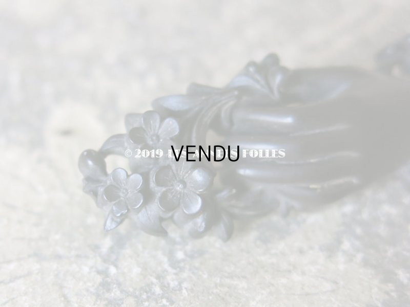 画像4: アンティーク ヴィクトリアン ジュエリー 勿忘草を持つ手のブローチ