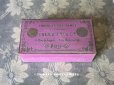 画像1: 19世紀 アンティーク 菫色のチョコレートのお菓子箱 CHOCOLAT DES DAMES - IBLED Fres & Cie - (1)