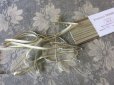画像2: アンティーク  リボン刺繍 & ロココトリム用 シルク製 リボン 4mm幅 カーキ色 約5m RUBANS TRIANON POUR BRODERIES DE STYLE NUANCE 136 (2)