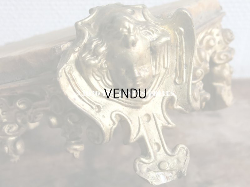 画像10: 19世紀 アンティーク 天使の装飾 教会のの台座