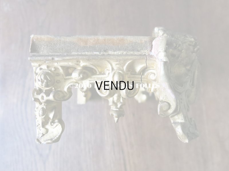 画像8: 19世紀 アンティーク 天使の装飾 教会のの台座