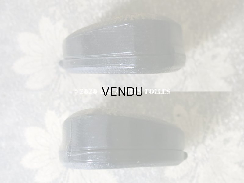 画像7: アンティーク 本革製 百合の紋章 ジュエリーボックス リングボックス