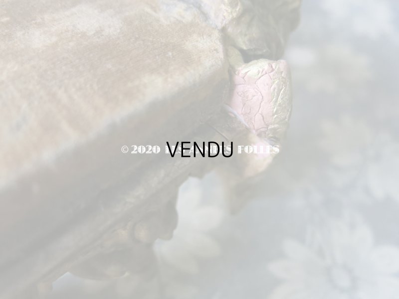 画像9: 19世紀 アンティーク 天使の装飾 教会のの台座