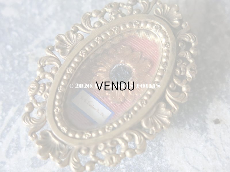 画像3: 19世紀 アンティーク ルリケール　聖遺物のペンダント　クロス & ティアラ 聖人の遺品 ロカイユ装飾&小さな花のモチーフ