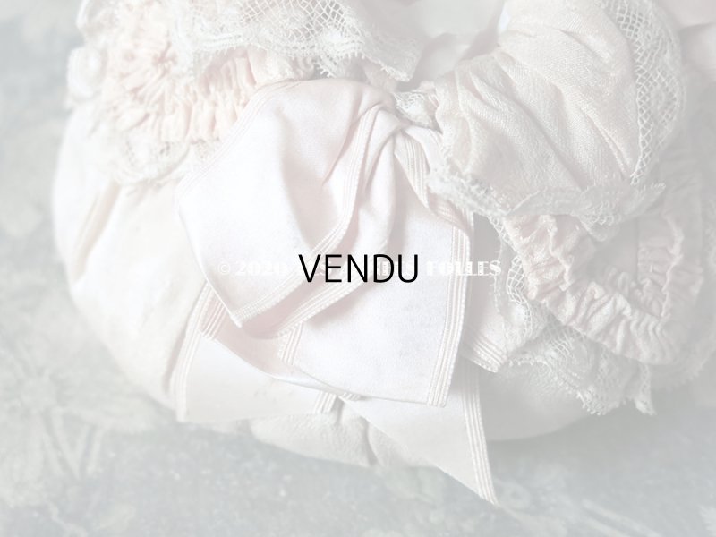 画像6: アンティーク リボンが結ばれた 淡いピンクのオモニエール マリアージュ